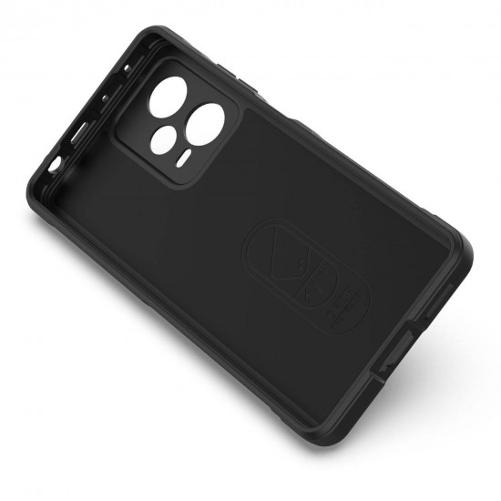 OEM Xiaomi Redmi Note 12 Pro+ Magic Shield Θήκη Σιλικόνης TPU - Black