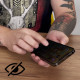 Wozinsky iPhone 15 Plus 9H Anti-Spy Full Screen Full Glue Tempered Glass Αντιχαρακτικό Γυαλί Οθόνης - Black