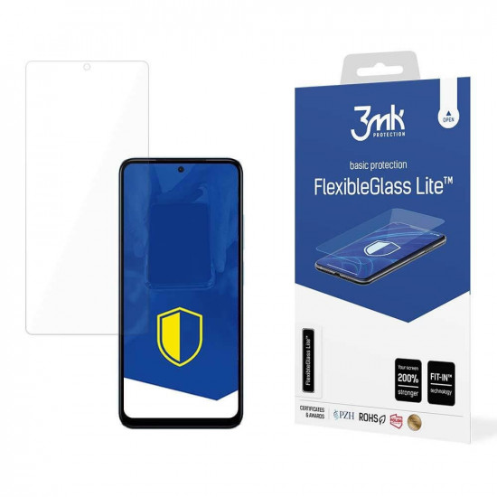 3MK Xiaomi Redmi Note 12S FlexibleGlass Lite 0.16mm 6H Tempered Glass Αντιχαρακτικό Γυαλί Οθόνης - Clear