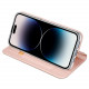 Dux Ducis iPhone 15 Pro Flip Stand Case Θήκη Βιβλίο - Pink