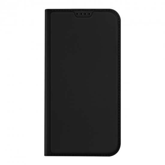 Dux Ducis iPhone 15 Pro Flip Stand Case Θήκη Βιβλίο - Black