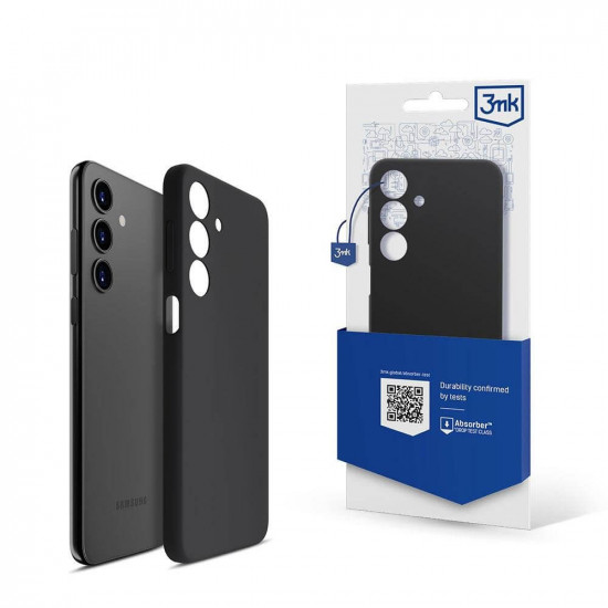 3MK Samsung Galaxy A14 5G Silicone Series Θήκη Σιλικόνης - Black