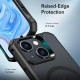 ESR iPhone 15 Air Armor Halolock Σκληρή Θήκη με Πλαίσιο Σιλικόνης και MagSafe - Frosted Black