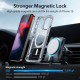 ESR iPhone 15 Pro Max Air Armor Halolock Σκληρή Θήκη με Πλαίσιο Σιλικόνης και MagSafe - Διάφανη