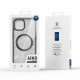 Dux Ducis iPhone 15 Aimo MagSafe Σκληρή Θήκη με Πλαίσιο Σιλικόνης και MagSafe - Black