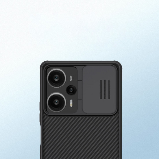 Nillkin Xiaomi Poco F5 CamShield Pro Σκληρή Θήκη με Κάλυμμα για την Κάμερα - Black