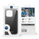 Dux Ducis iPhone 15 Pro Rafi Mag Anti-RFID 3in1 Θήκη με Υποδοχή για Κάρτες / Stand και MagSafe - Black