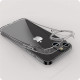 Tech-Protect iPhone 15 Plus Flexair Hybrid Σκληρή Θήκη με Πλαίσιο Σιλικόνης - Διάφανη