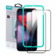 ESR iPhone 15 Pro Max Full Screen Tempered Glass 9H Αντιχαρακτικό Γυαλί Οθόνης - 2 Τεμα΄χια - Black
