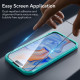 ESR iPhone 15 Plus Full Screen Tempered Glass 9H Αντιχαρακτικό Γυαλί Οθόνης - 2 Τεμα΄χια - Black
