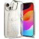 Ringke iPhone 15 Air Ultra Thin TPU Case Λεπτή Θήκη Σιλικόνης - Glitter - Διάφανη
