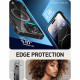 i-Blason iPhone 15 Pro Max Ares Mag MagSafe Σκληρή Θήκη με Πλαίσιο Σιλικόνης και Προστασία Οθόνης - Black