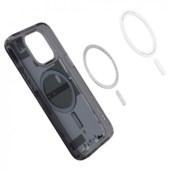 Spigen iPhone 15 Pro Ultra Hybrid Mag Σκληρή Θήκη με Πλαίσιο Σιλικόνης Και MagSafe - Zero One