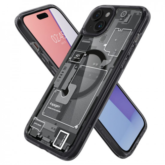 Spigen iPhone 15 Ultra Hybrid Mag Σκληρή Θήκη με Πλαίσιο Σιλικόνης Και MagSafe - Zero One 