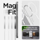 Spigen iPhone 15 Plus Ultra Hybrid Mag Σκληρή Θήκη με Πλαίσιο Σιλικόνης Και MagSafe - Zero One White