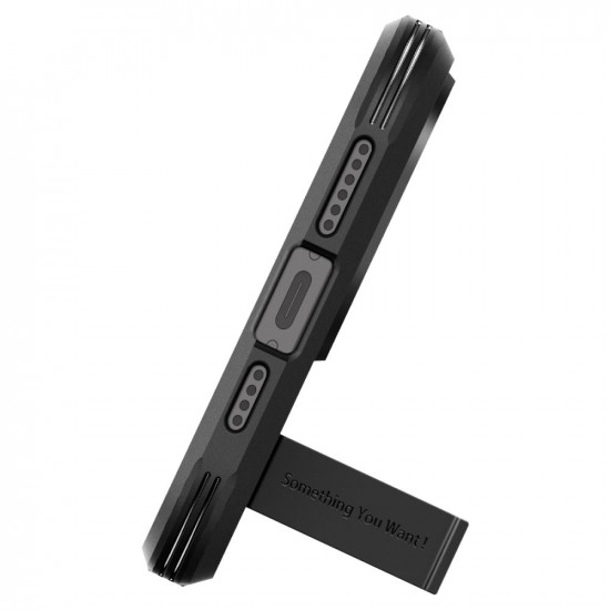 Spigen iPhone 15 Pro Max Tough Armor Mag Σκληρή Θήκη με MagSafe - Black