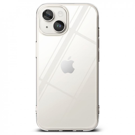 Ringke iPhone 15 Fusion Σκληρή Θήκη με Πλαίσιο Σιλικόνης - Διάφανη