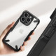 Ringke iPhone 15 Pro Fusion X Σκληρή Θήκη με Πλαίσιο Σιλικόνης - Black - Διάφανη