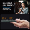 Spigen iPhone 15 Pro Optik Armor Mag Θήκη Σιλικόνης με Κάλυμμα για την Κάμερα και MagSafe - Abyss Green