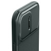 Spigen iPhone 15 Pro Optik Armor Mag Θήκη Σιλικόνης με Κάλυμμα για την Κάμερα και MagSafe - Abyss Green