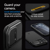 Spigen iPhone 15 Pro Optik Armor Mag Θήκη Σιλικόνης με Κάλυμμα για την Κάμερα και MagSafe - Black
