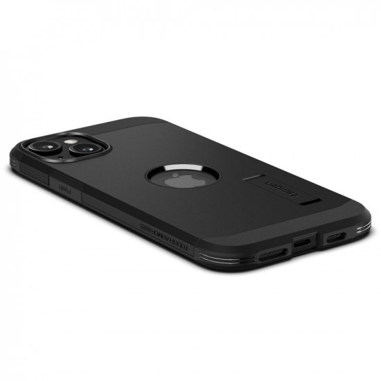 Spigen iPhone 15 Plus Tough Armor Mag Σκληρή Θήκη με MagSafe - Black