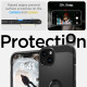 Spigen iPhone 15 Tough Armor Mag Σκληρή Θήκη με MagSafe - Black