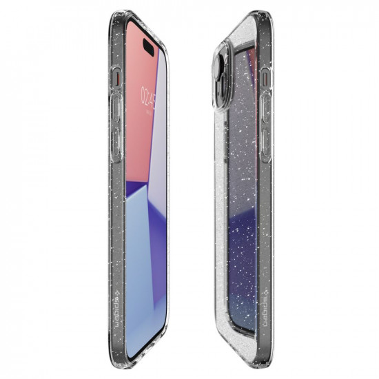 Spigen iPhone 15 Liquid Crystal Θήκη Σιλικόνης - Glitter Crystal