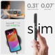 Spigen iPhone 15 Plus Liquid Air Θήκη Σιλικόνης - Matte Black