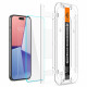 Spigen iPhone 15 Glas.TR EZ Fit 0.2mm 2.5D 9H Tempered Glass Αντιχαρακτικό Γυαλί Οθόνης - Clear - AGL06907