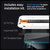 Spigen iPhone 15 Pro Glas.TR EZ Fit 0.2mm 2.5D 9H Tempered Glass Αντιχαρακτικό Γυαλί Οθόνης - Clear - AGL06898