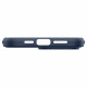 Caseology iPhone 15 Pro Max Parallax Mag Θήκη Σιλικόνης με Σκληρό Πλαίσιο και MagSafe - Midnight Blue