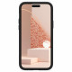 Caseology iPhone 15 Parallax Mag Θήκη Σιλικόνης με Σκληρό Πλαίσιο και MagSafe - Matte Black