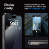 Spigen iPhone 15 Pro Glas.TR EZ Fit FC 0.3mm 2.5D 9H Case Friendly Full Screen Tempered Glass Αντιχαρακτικό Γυαλί Οθόνης - Black - AGL06899