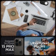Spigen iPhone 15 Pro Max Ultra Hybrid Mag Σκληρή Θήκη με Πλαίσιο Σιλικόνης Και MagSafe - Graphite