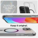 Spigen iPhone 15 Ultra Hybrid Mag Σκληρή Θήκη με Πλαίσιο Σιλικόνης Και MagSafe - Graphite