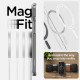 Spigen iPhone 15 Ultra Hybrid Mag Σκληρή Θήκη με Πλαίσιο Σιλικόνης Και MagSafe - Carbon Fiber