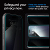 Spigen iPhone 15 Pro Glas.TR Privacy EZ Fit 2.5D 9H Αντιχαρακτικό Γυαλί Οθόνης - 2 Τεμάχια - Clear / Black - AGL06894
