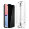 Spigen iPhone 15 Pro Glas.TR Privacy EZ Fit 2.5D 9H Αντιχαρακτικό Γυαλί Οθόνης - 2 Τεμάχια - Clear / Black - AGL06894