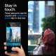 Spigen iPhone 15 Pro Glas.TR Privacy EZ Fit 2.5D 9H Αντιχαρακτικό Γυαλί Οθόνης - 2 Τεμάχια - Clear / Black - AGL06894