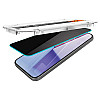 Spigen iPhone 15 / iPhone 16 Glas.TR Privacy EZ Fit 2.5D 9H Αντιχαρακτικό Γυαλί Οθόνης - 2 Τεμάχια - Clear / Black - AGL06905