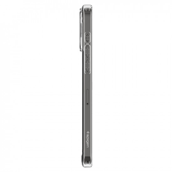 Spigen iPhone 15 Pro Ultra Hybrid Σκληρή Θήκη με Πλαίσιο Σιλικόνης - Crystal Clear