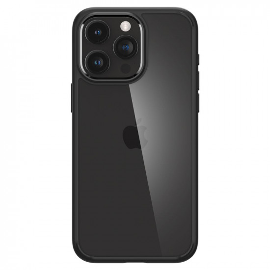 Spigen iPhone 15 Pro Max Ultra Hybrid Σκληρή Θήκη με Πλαίσιο Σιλικόνης - Matte Black