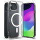 Ringke iPhone 15 Plus Fusion Σκληρή Θήκη με Πλαίσιο Σιλικόνης και MagSafe - Matte Clear