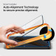 Spigen iPhone 15 Pro Max FC AlignMaster 2.5D Full Screen Case Friendly Tempered Glass Αντιχαρακτικό Γυαλί Οθόνης 9H - 2 Τεμάχια - Black