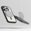 Ringke iPhone 15 Pro Max Fusion Bold MagSafe Σκληρή Θήκη με Πλαίσιο Σιλικόνης και MagSafe - Matte Black / Διάφανη