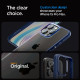 Spigen iPhone 15 Pro Max Ultra Hybrid Σκληρή Θήκη με Πλαίσιο Σιλικόνης - Navy Blue