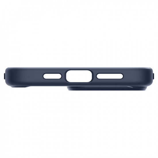 Spigen iPhone 15 Pro Ultra Hybrid Σκληρή Θήκη με Πλαίσιο Σιλικόνης - Navy Blue