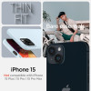 Spigen iPhone 15 Thin Fit Σκληρή Θήκη - Mute Blue