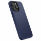 Spigen Cyrill iPhone 15 Pro Kajuk Mag Θήκη με Επένδυση Συνθετικού Δέρματος και MagSafe - Navy Blue